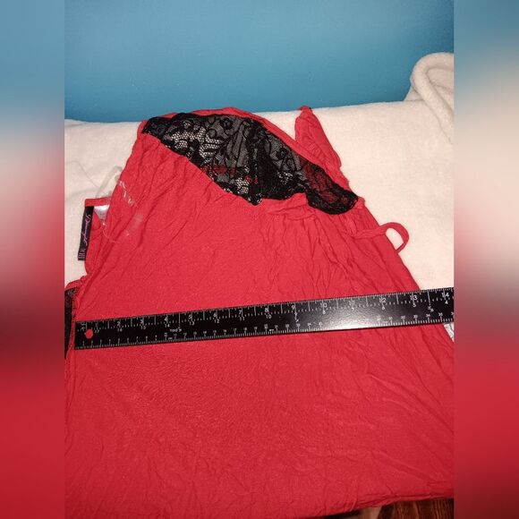 Adam & Eve Dreamgirl Slumber Baby Chemise Red NWT - Picture 5 of 7